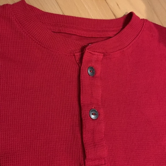 2 Long Sleeve Tees - Glow in the Dark Skeleton & Red - size L (10/12) - Picture 10 of 16